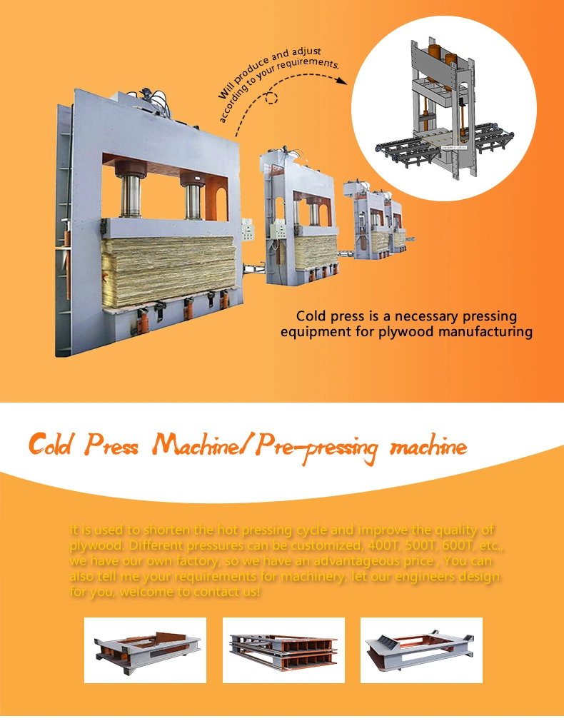 Pre Press Machine Plywood Cold Press Machine for Plywood Machinery