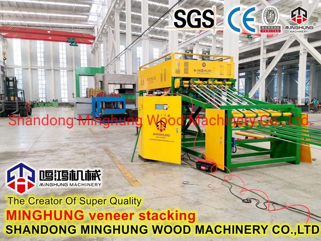 4feet Veneer Panel Sorting Stacking Stacker for Veneer Peeling Machine