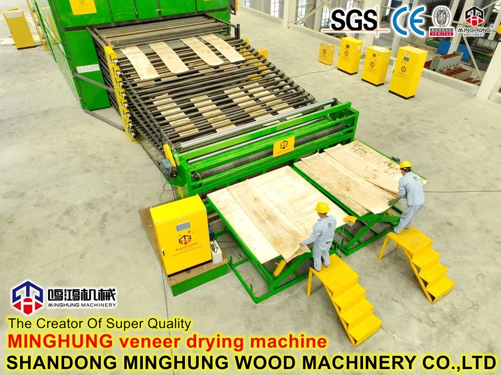 Plywood Veneer Core Roller Mesh Dryer for Veneer Papel Drying Technology