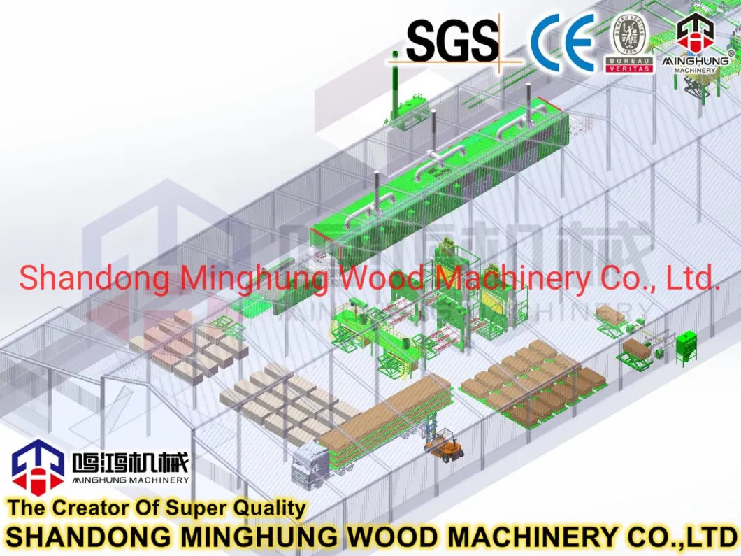 Woodworking Plywood Production Making Machine